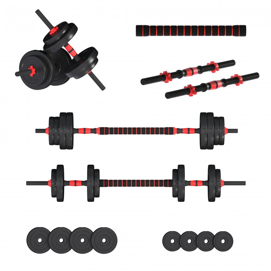 Гантели с функцией штанги 2в1 Fit-On Pro 18кг