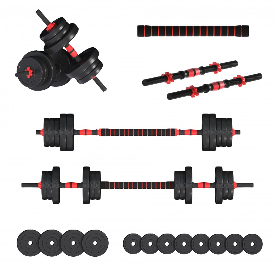 Гантели с функцией штанги 2в1 Fit-On Pro 23кг