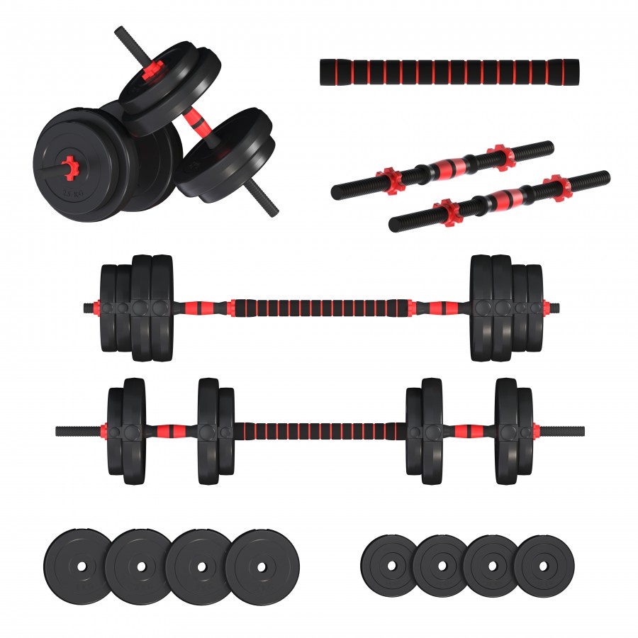 Гантели с функцией штанги 2в1 Fit-On Pro 33кг