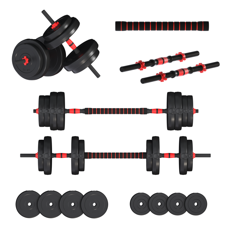 Гантели с функцией штанги 2в1 Fit-On Pro 33кг