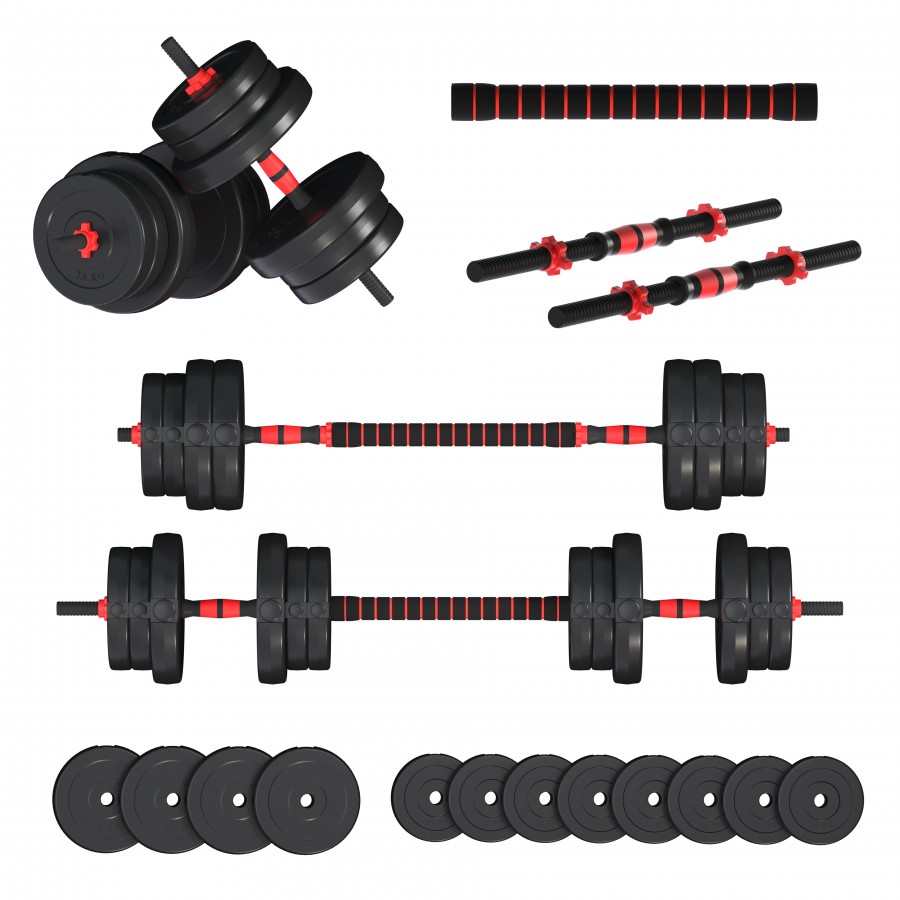 Гантели с функцией штанги 2в1 Fit-On Pro 43кг