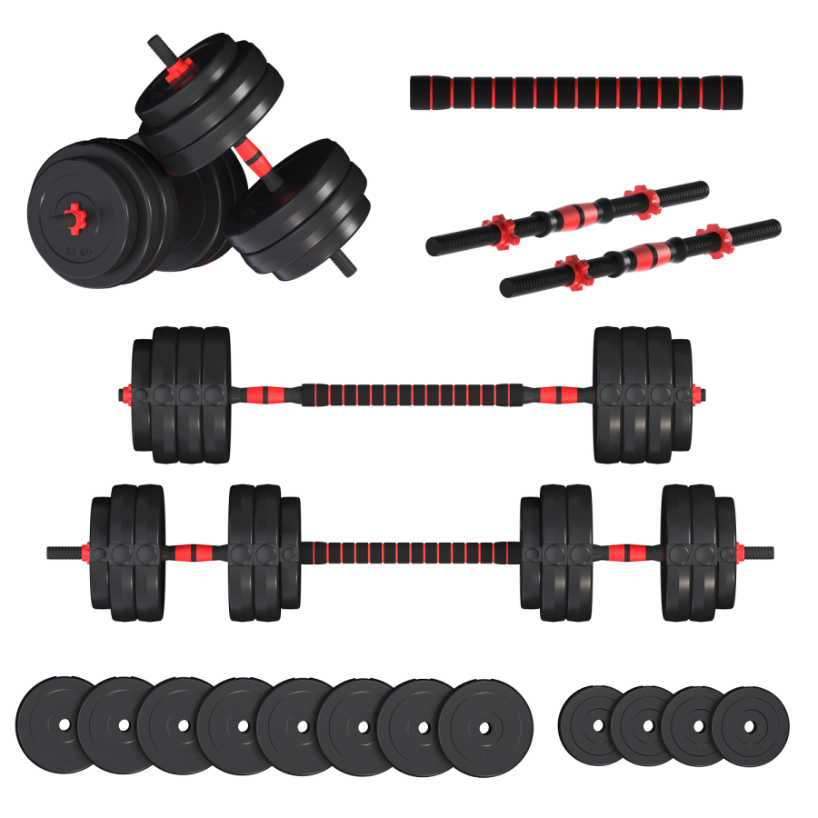 Гантели с функцией штанги 2в1 Fit-On Pro 53кг