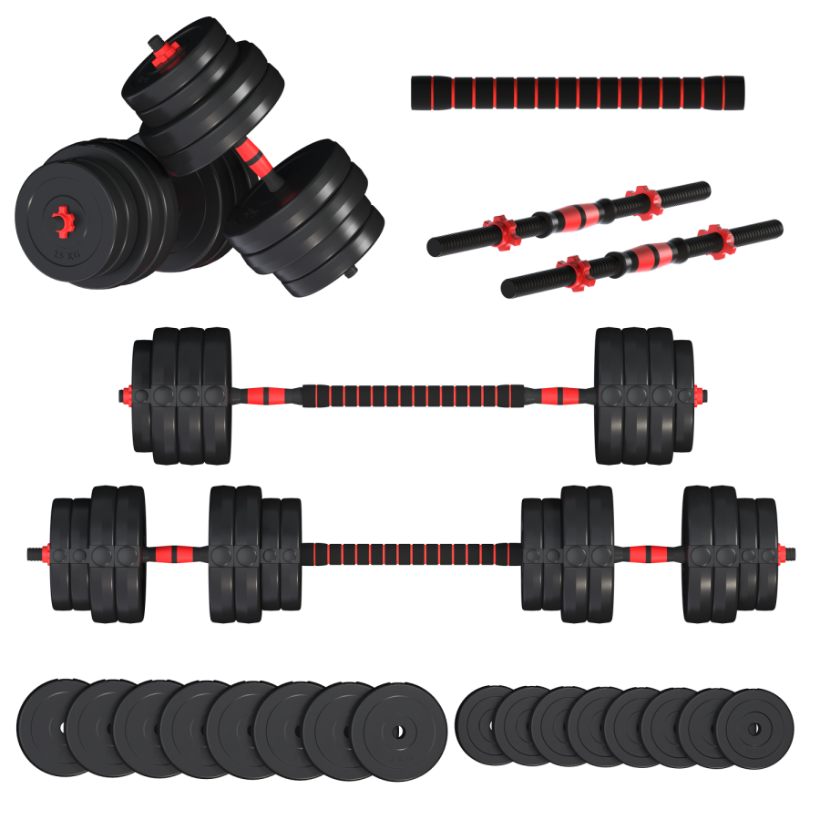 Гантели с функцией штанги 2в1 Fit-On Pro 63кг