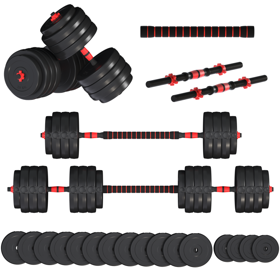 Гантели с функцией штанги 2в1 Fit-On Pro 73кг