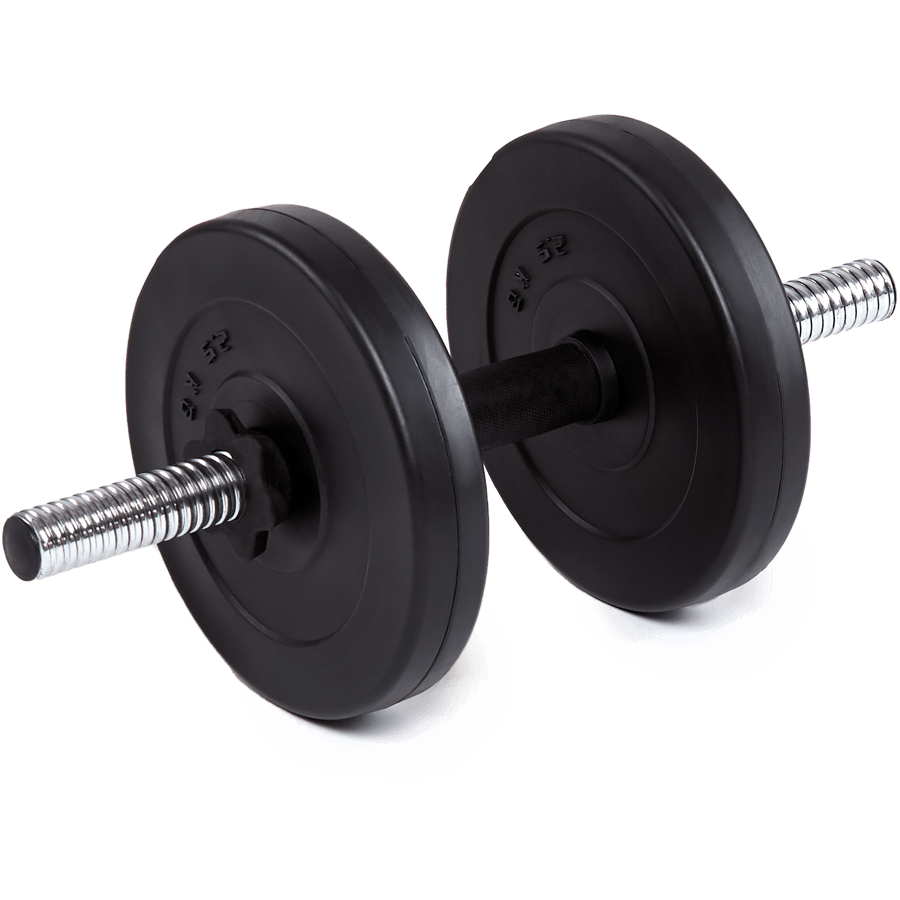 Гантель наборная Fit-On Chrome 1x6кг