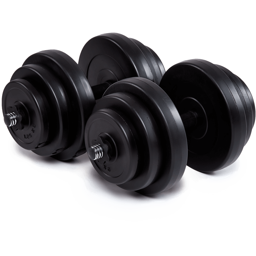 Гантели наборные Fit-On Chrome 2х18,5кг