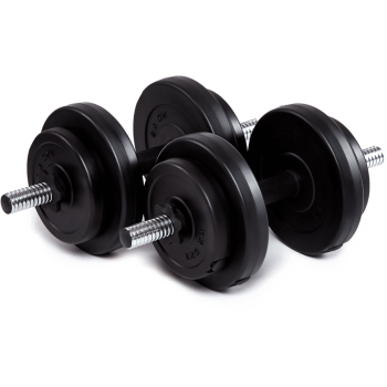 Гантелі набірні Fit-On Chrome 2х8,5кг