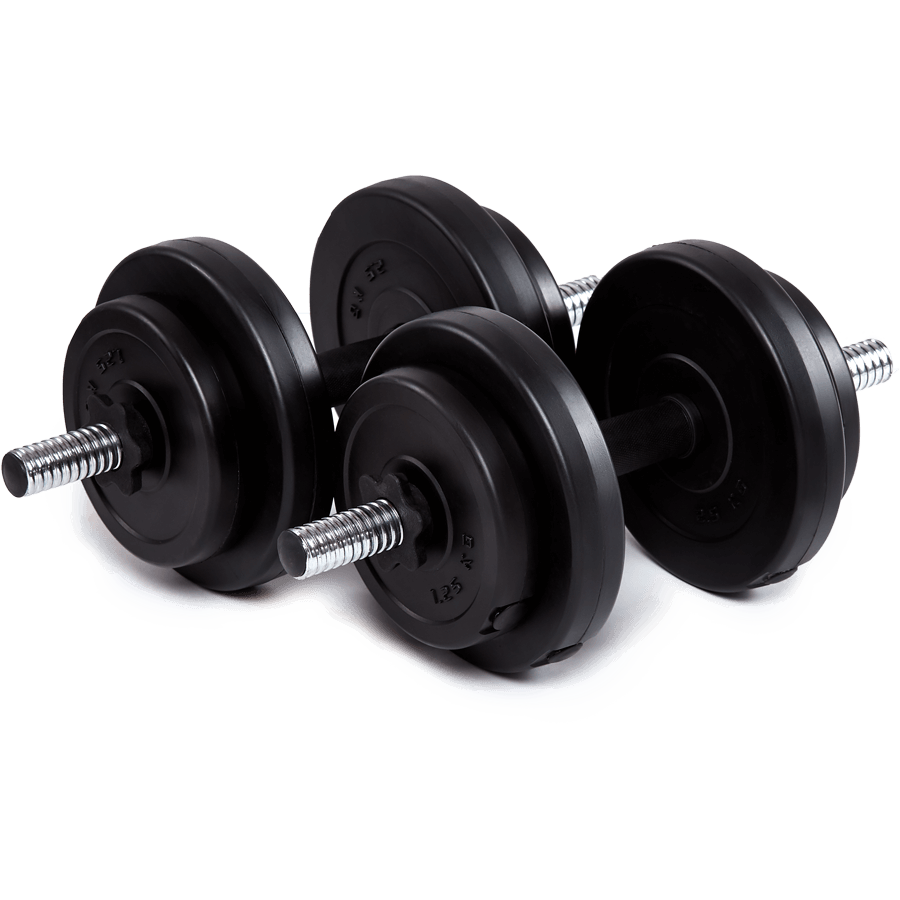 Гантели наборные Fit-On Chrome 2х8,5кг