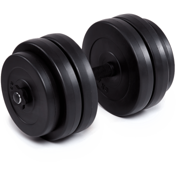 Гантель наборная Fit-On Chrome 1x26кг