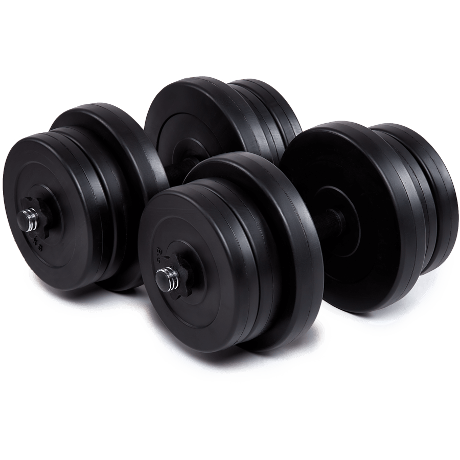 Гантели наборные Fit-On Chrome 2х21кг