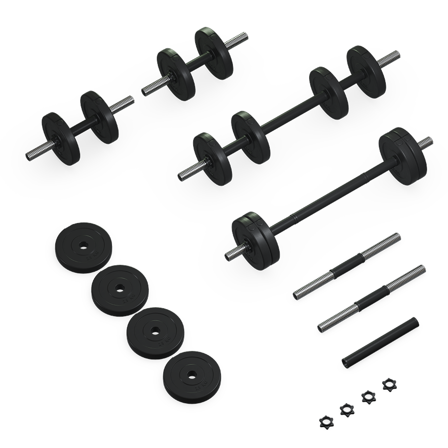 Гантелі з функцією штанги 2в1 Fit-On 13кг