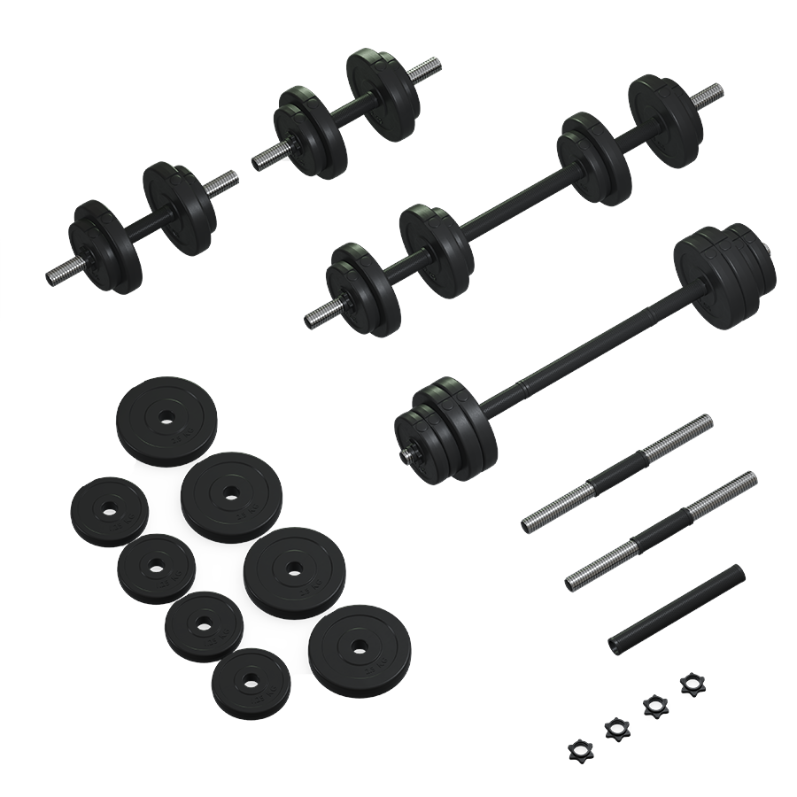 Гантелі з функцією штанги 2в1 Fit-On 18кг