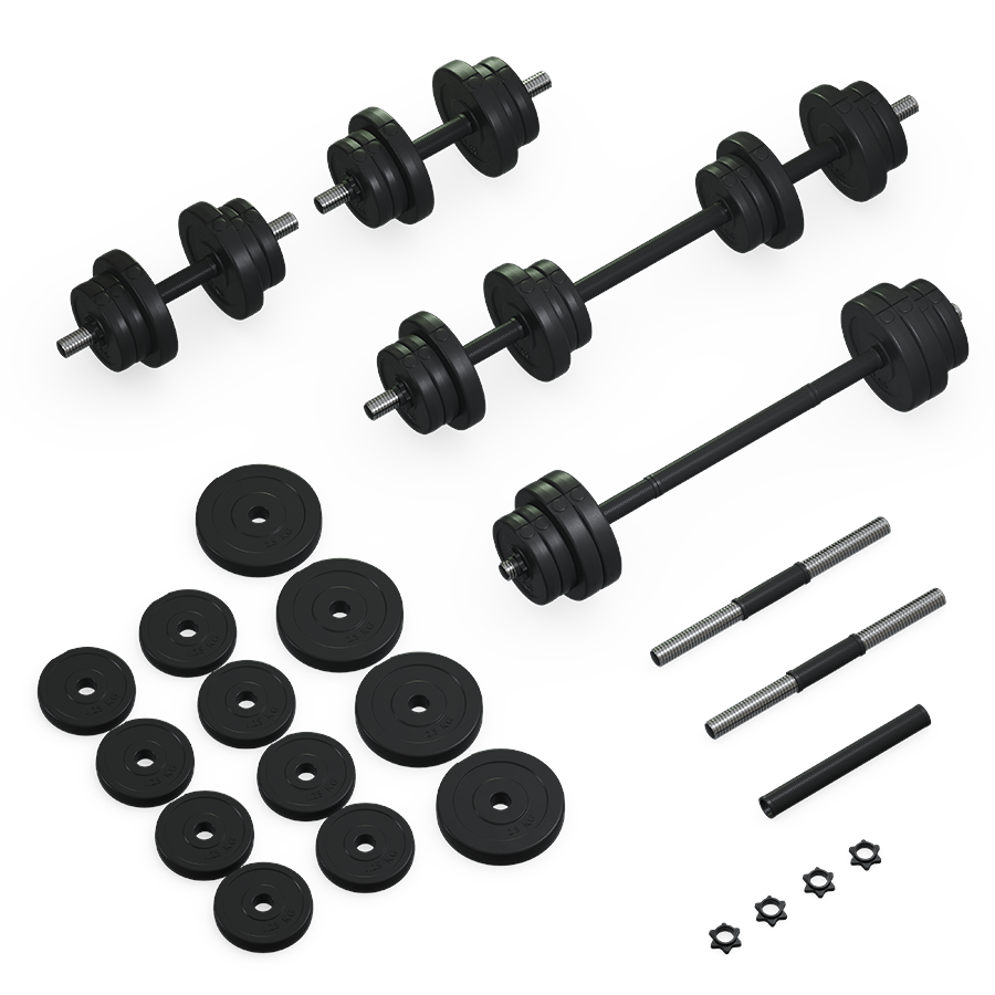 Гантелі з функцією штанги 2в1 Fit-On 23кг
