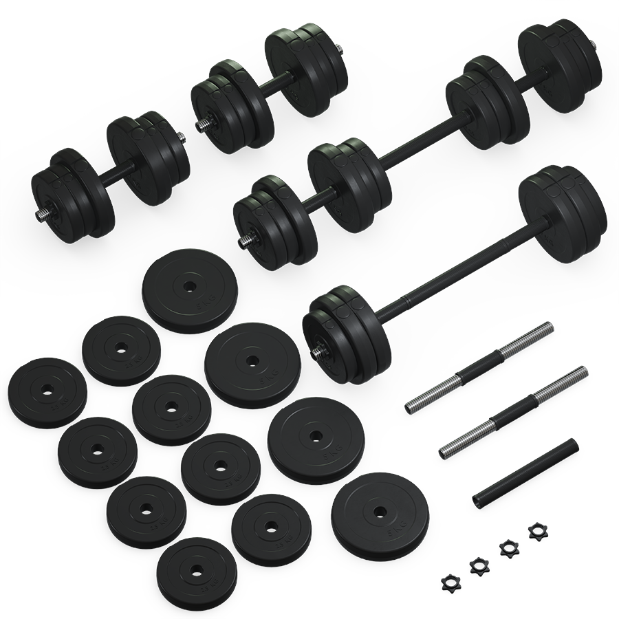 Гантелі з функцією штанги 2в1 Fit-On 43кг