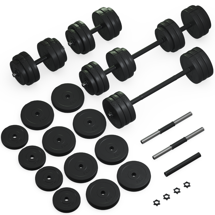 Гантелі з функцією штанги 2в1 Fit-On 53кг