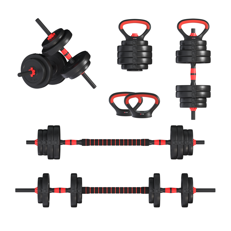 Гантели с функцией штанги 6в1 Fit-On 18кг
