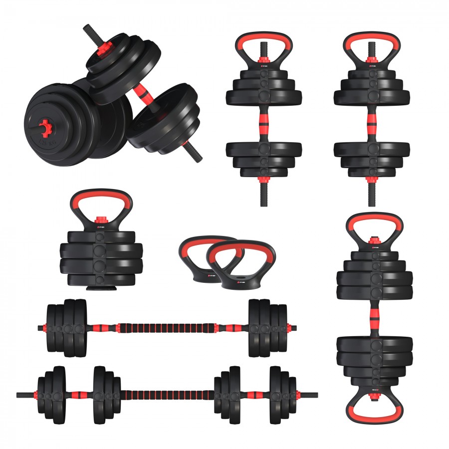 Гантели с функцией штанги 6в1 Fit-On 38кг