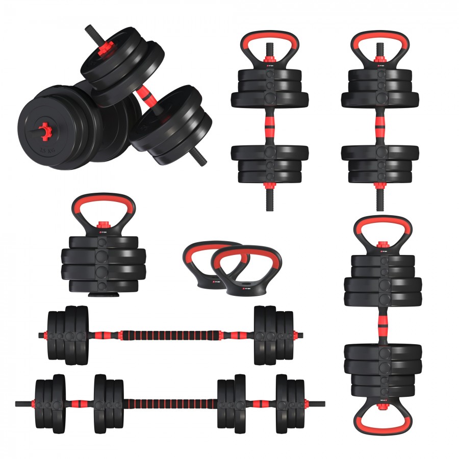 Гантели с функцией штанги 6в1 Fit-On 43кг