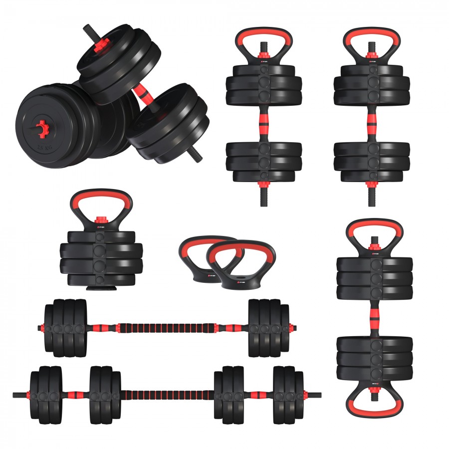 Гантели с функцией штанги 6в1 Fit-On 53кг