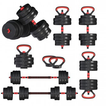 Гантели с функцией штанги 6в1 Fit-On 63кг