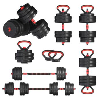 Гантелі з функцією штанги 6в1 Fit-On 63кг