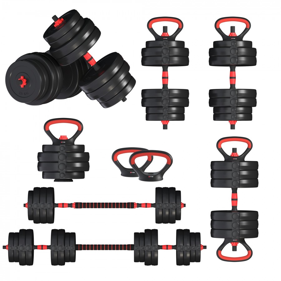 Гантели с функцией штанги 6в1 Fit-On 63кг